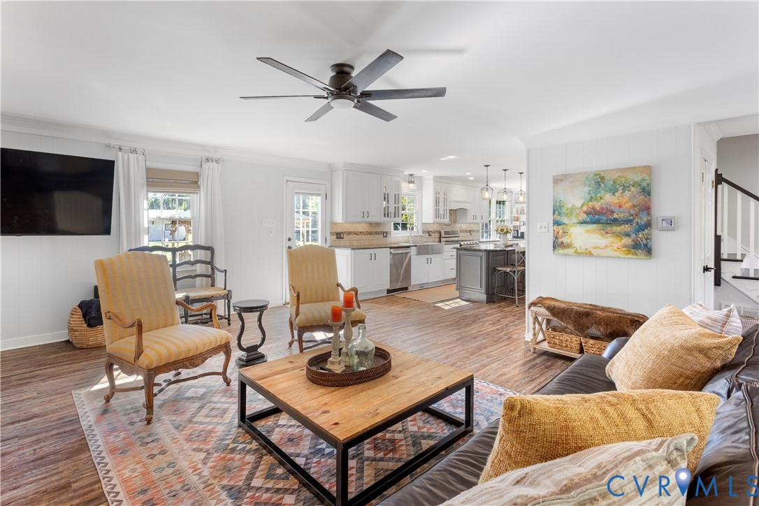 Open floor plan
