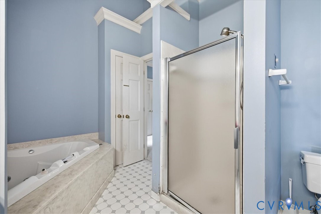 Primary Bath Shower view.