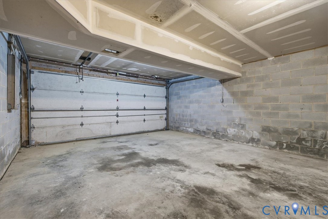 Two Car Garage - Basement Level.