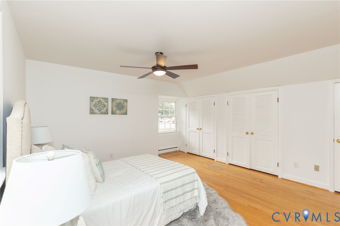 4th floor- HW- Primary Bedroom- 3 closets