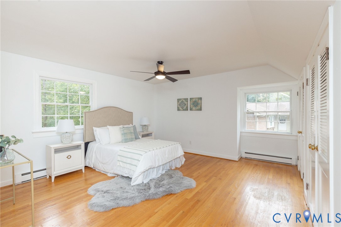 4th floor- HW- Primary Bedroom- 3 closets
