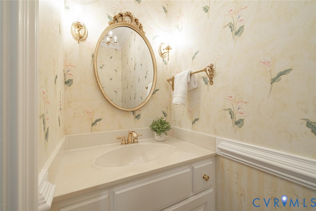 Powder Room on first floor
