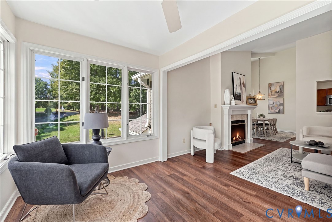 Beautiful space for reading or relaxing