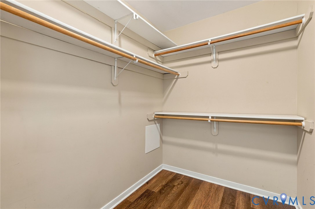 Primary bedroom closet - lots of space!