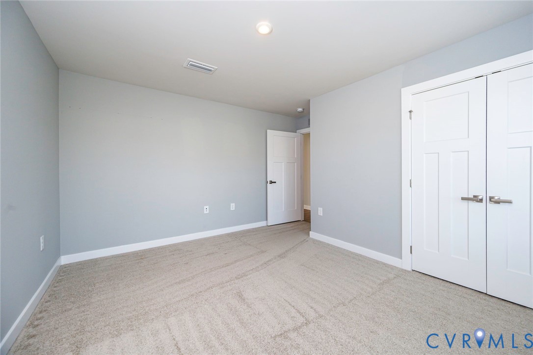 Bedroom 3 with nice size closet