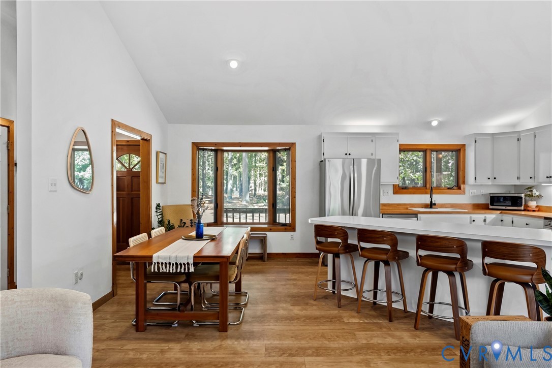 Open Concept-Dining, Kitchen, Living