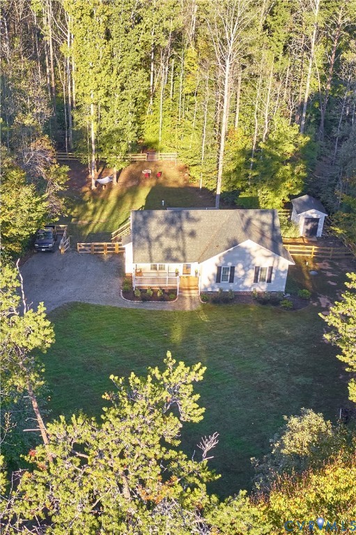 With acres of privacy, just off I-64 near Gum Springs.