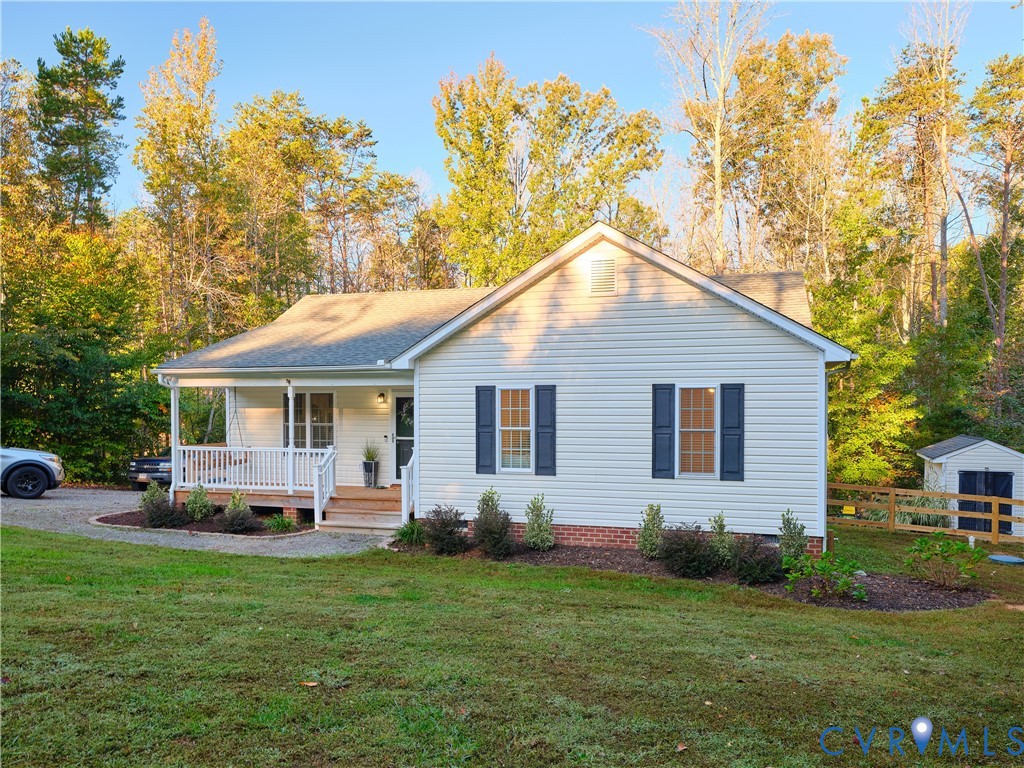 Vinyl siding means easy maintenance.