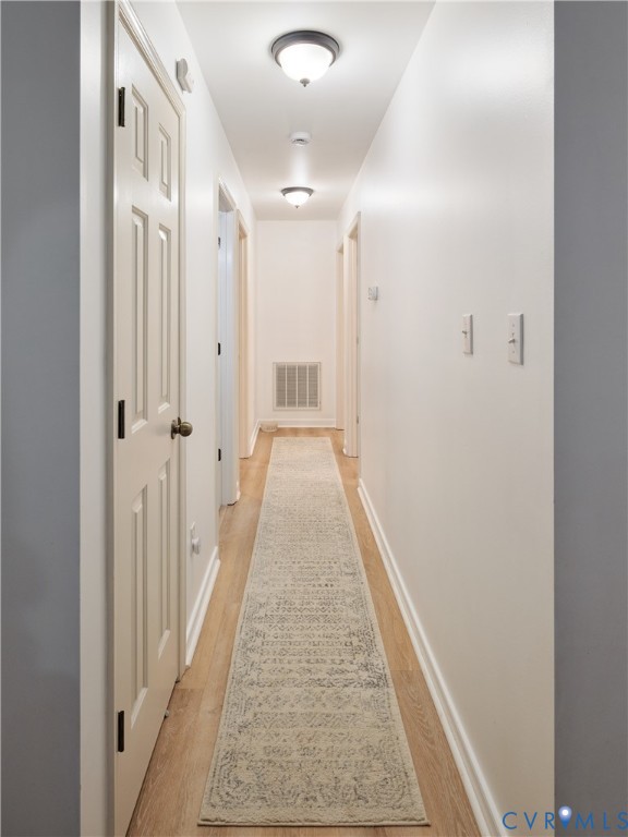 New flooring continues throughout the home.