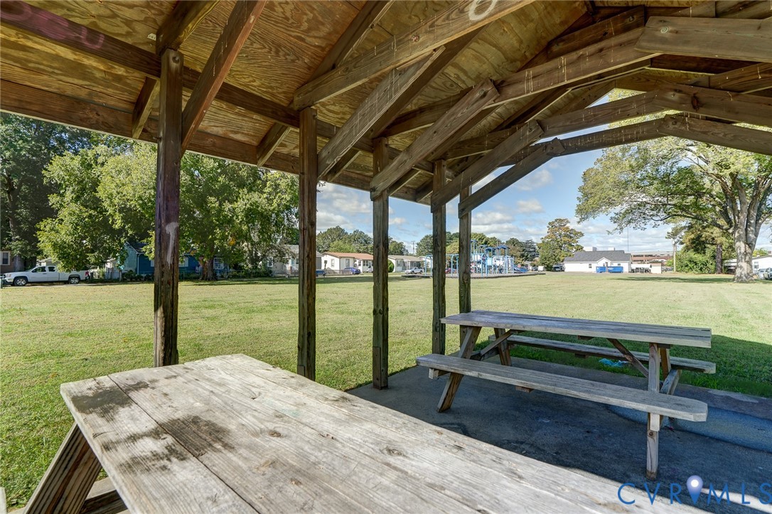 Covered pavilion also at Play Ground