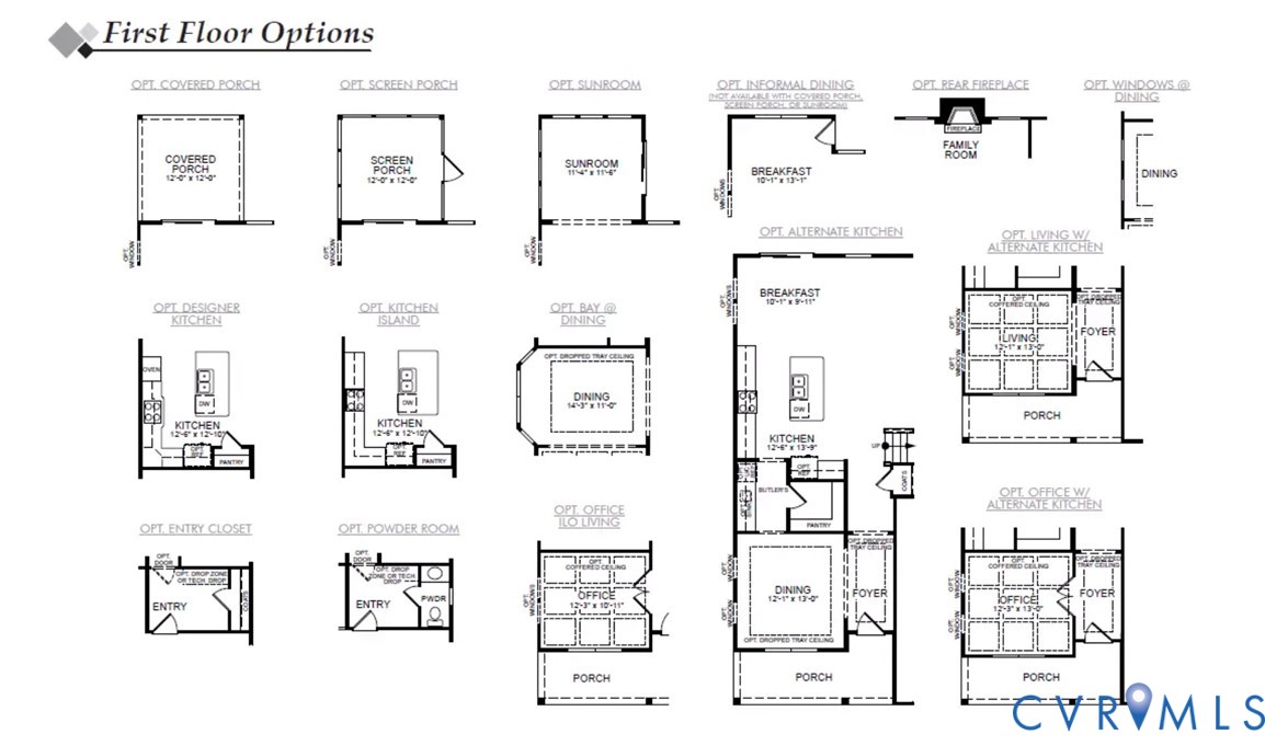 First Floor Options