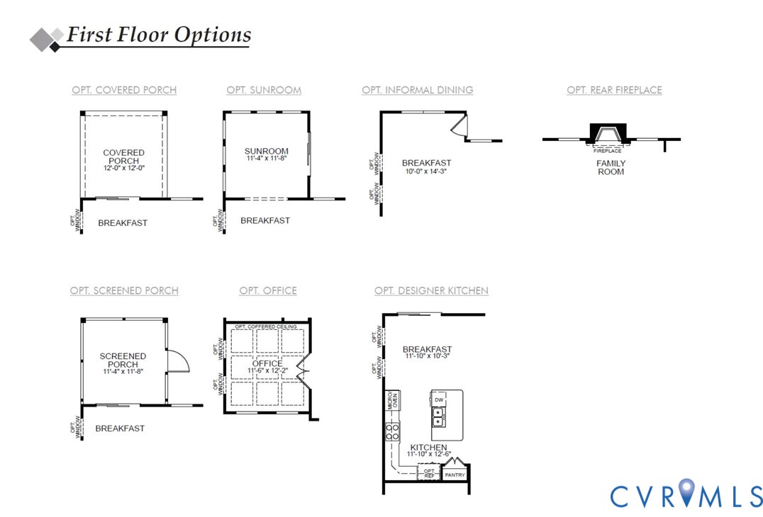 First Floor Options