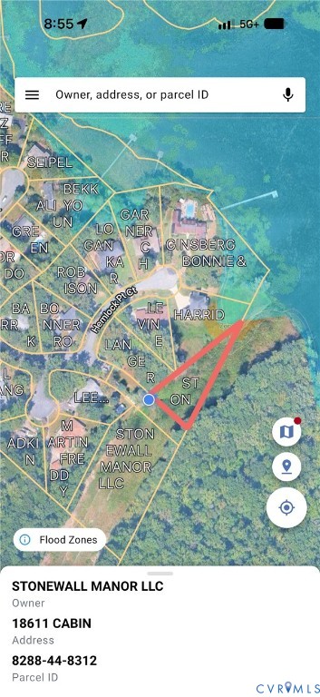 GIS Parcel Map. Identifying the recorded boundaries and ownership information for the property