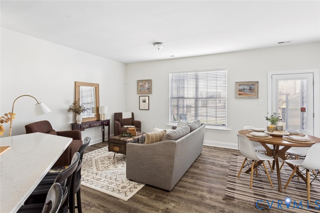 Open-concept living