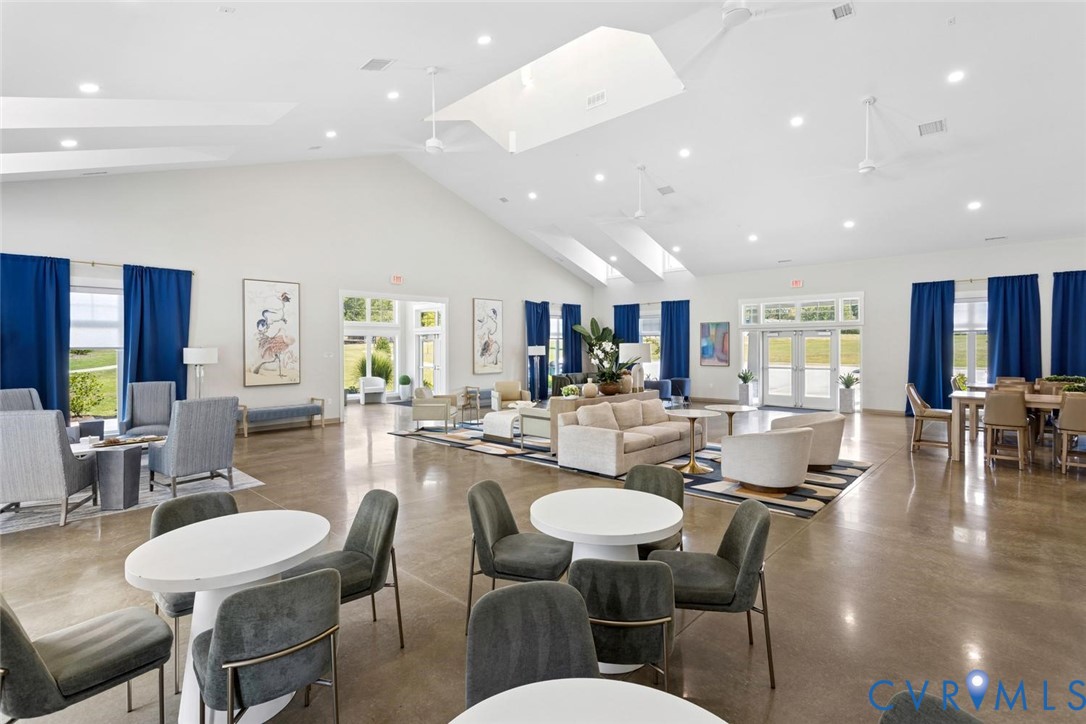 Luxury Clubhouse that is spacious and available for resident use including reserving for events.