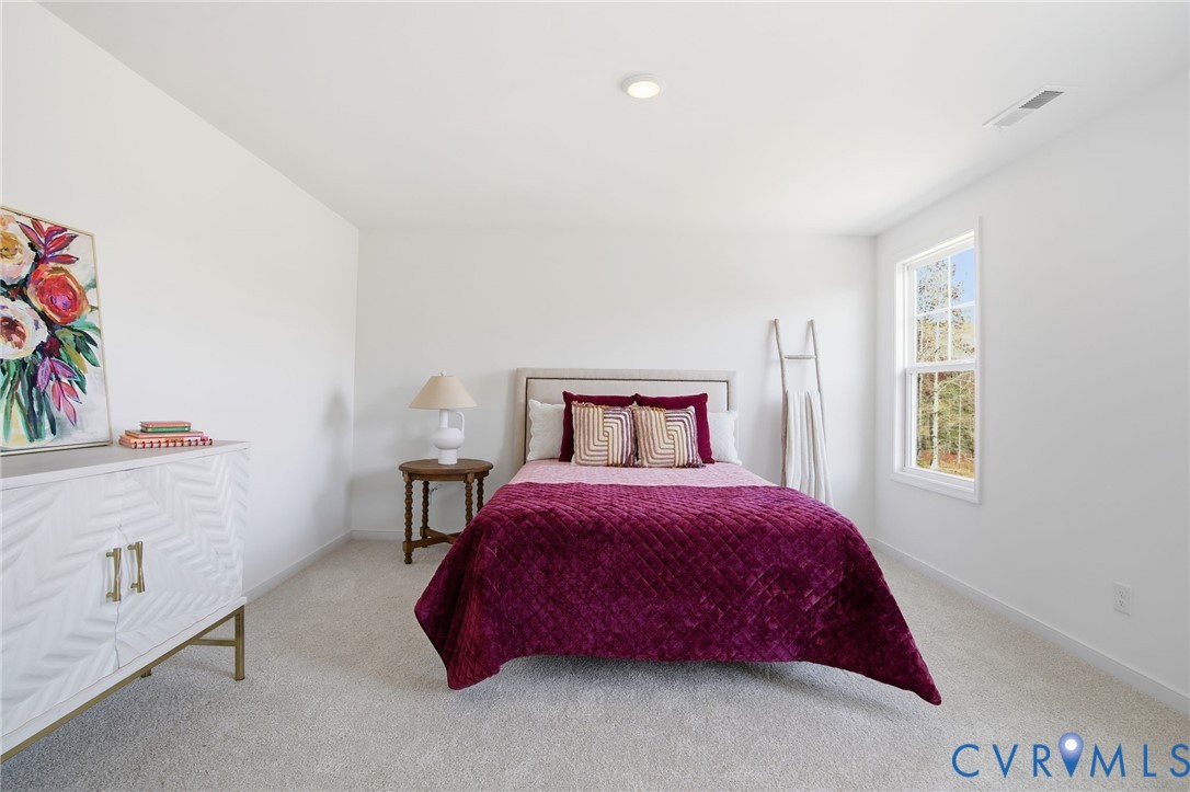 Bedroom -Photo represents the actual home