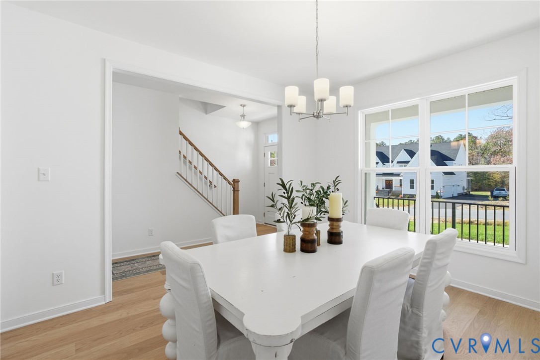 Dining Room -Photo represents the actual home