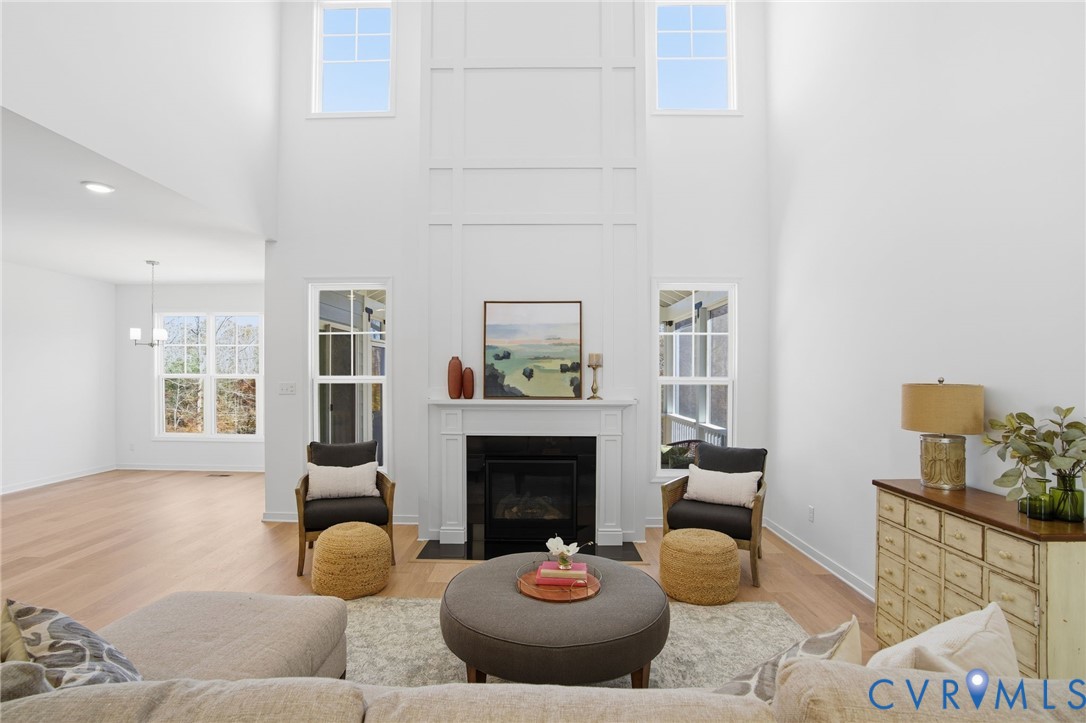 Great Room -Photo represents the actual home