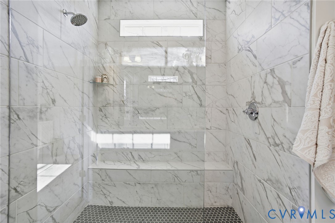 Primary Bathroom -Photo represents the actual home