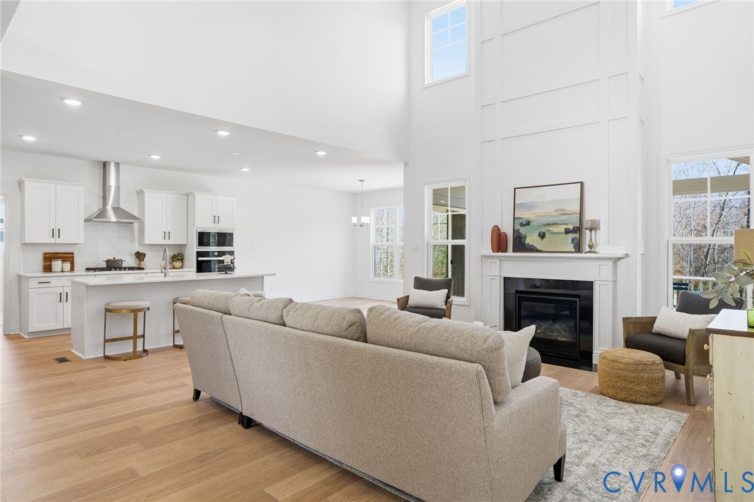 Great Room -Photo represents the actual home