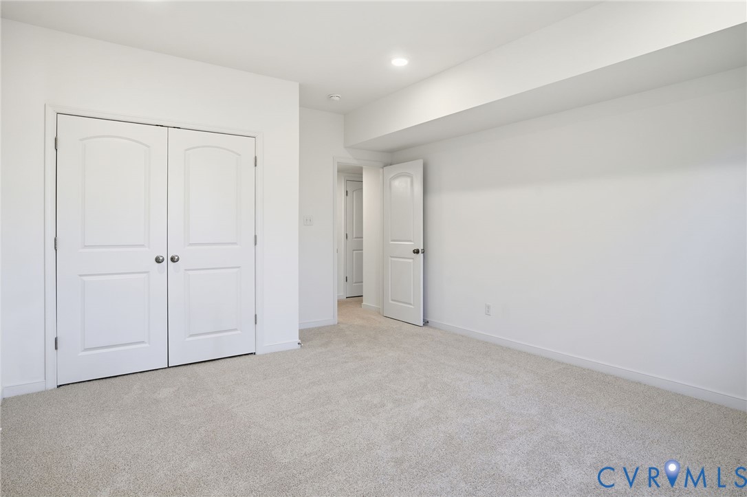 Bedroom -Photo represents the actual home