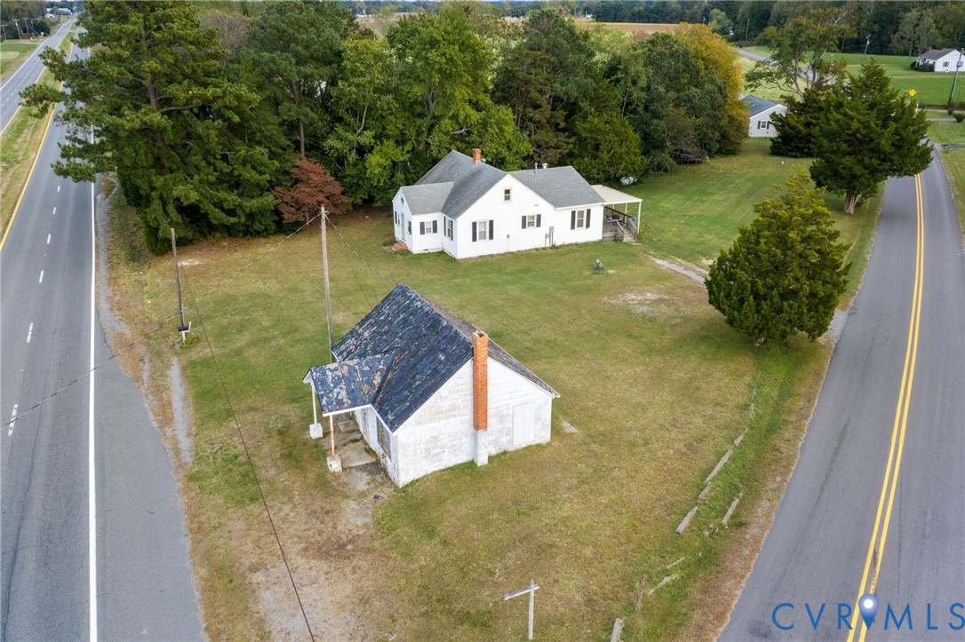 Corner lot property fronting on Richmond Road & Canal Road.