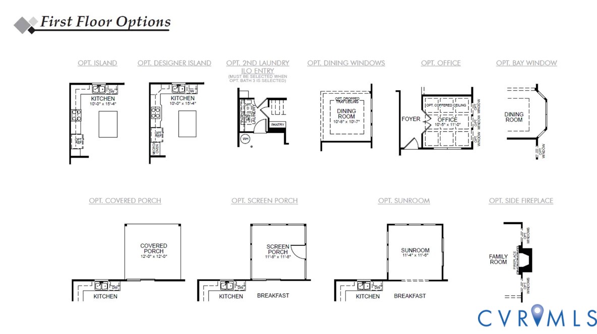 First Floor Options