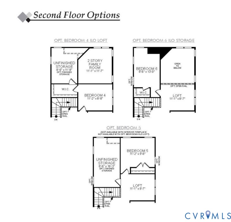 Second Floor Options