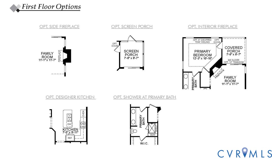 First Floor Options