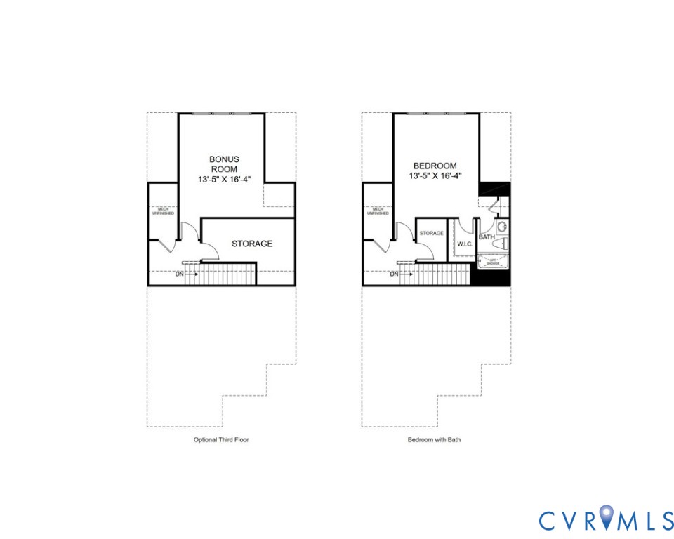 Optional Finished Third Floor.