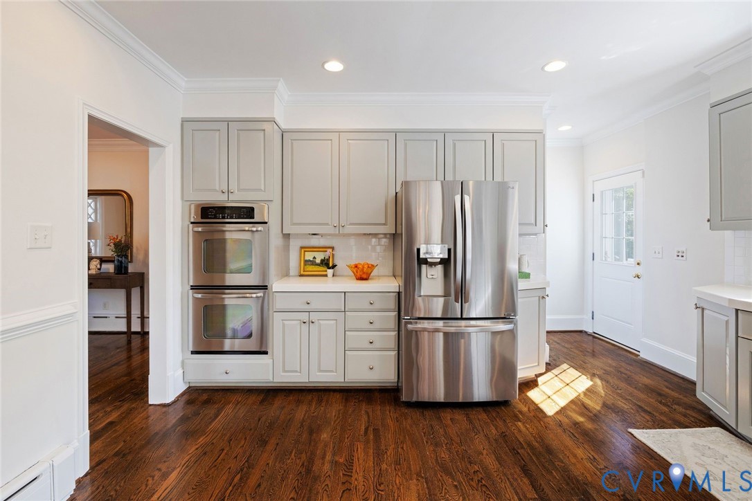 Plenty of space for a central island or to leave open for the busy family.