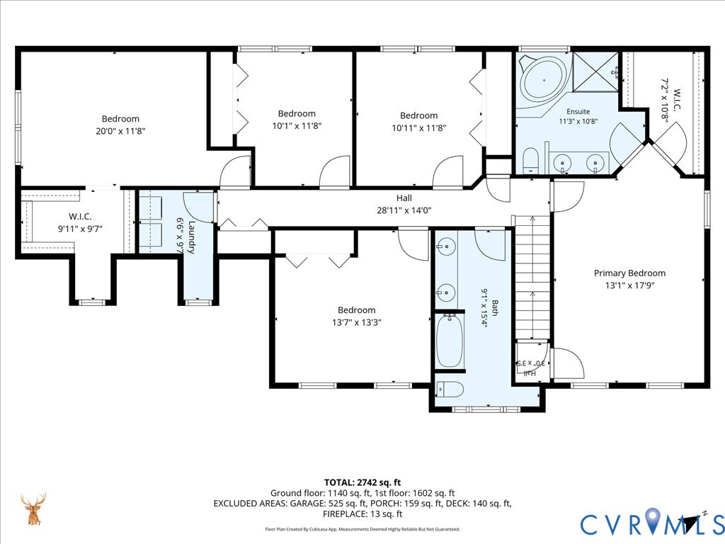 2nd Floor Floorplan