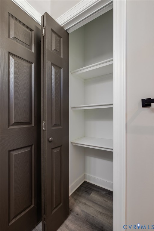 Hall bath closet
