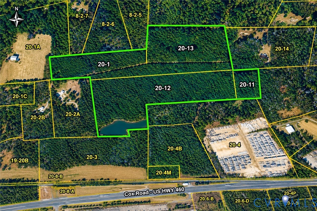 Tax Parcel Map. Identifying the official boundaries and designations for the property