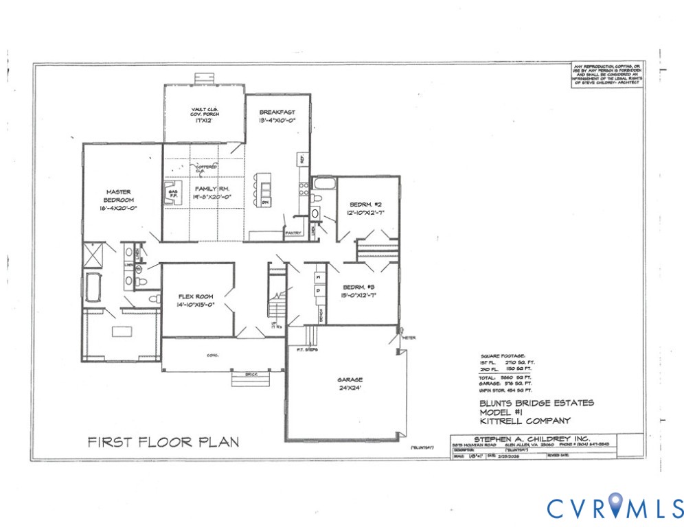 1st floor plan