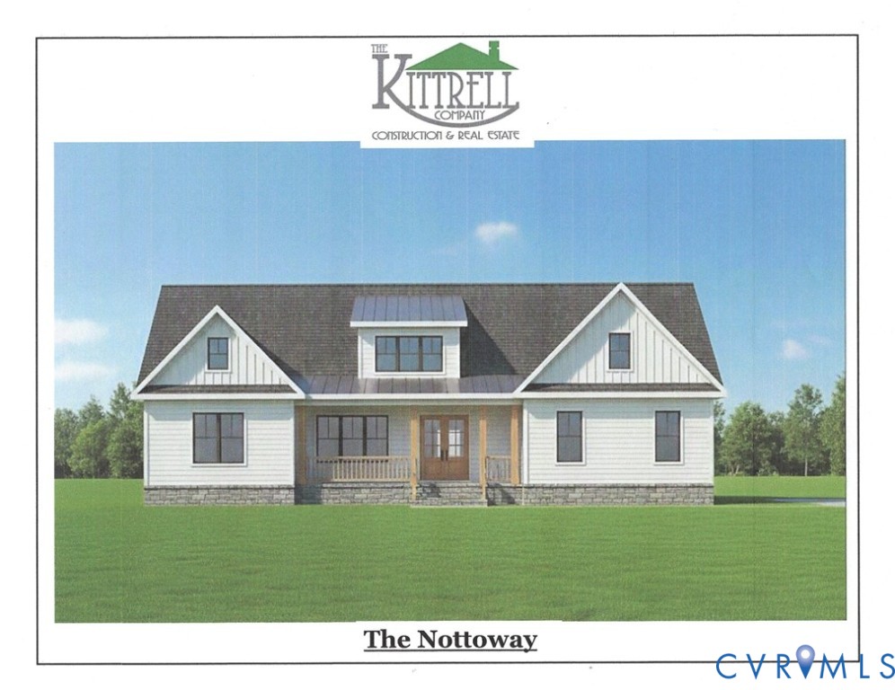 Front elevation rendering Front elevation rendering