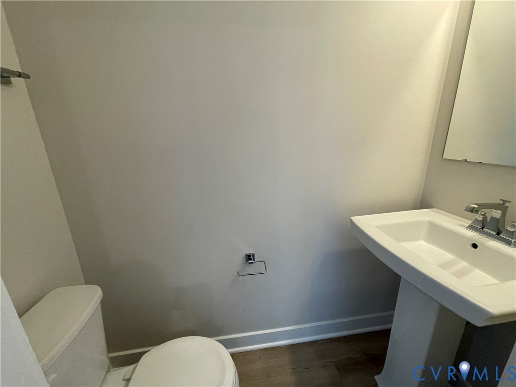 Half Bathroom, 2nd Level