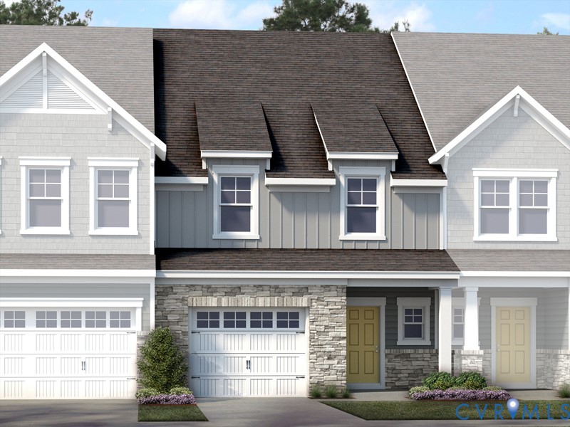 Davenport E - Townhome is under construction, photos are from builder's library and shown as an example only (colors, features and options will vary).