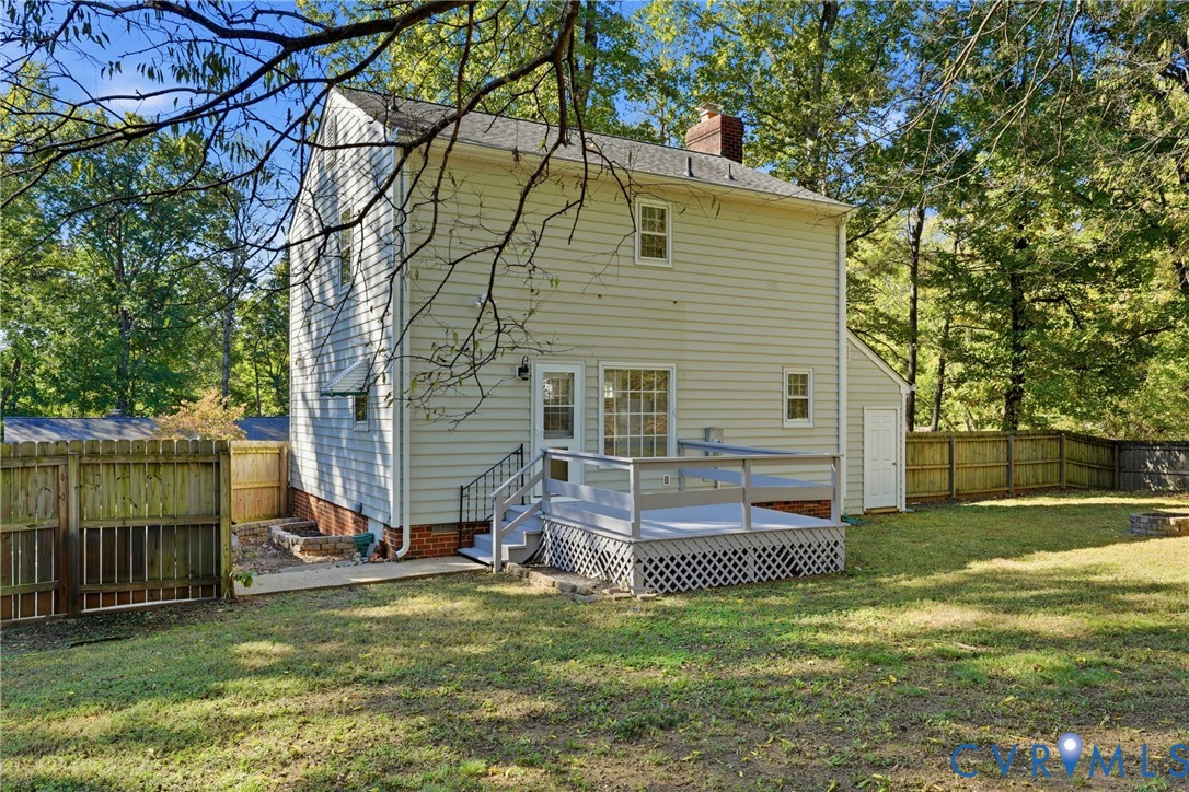 Two-story exterior