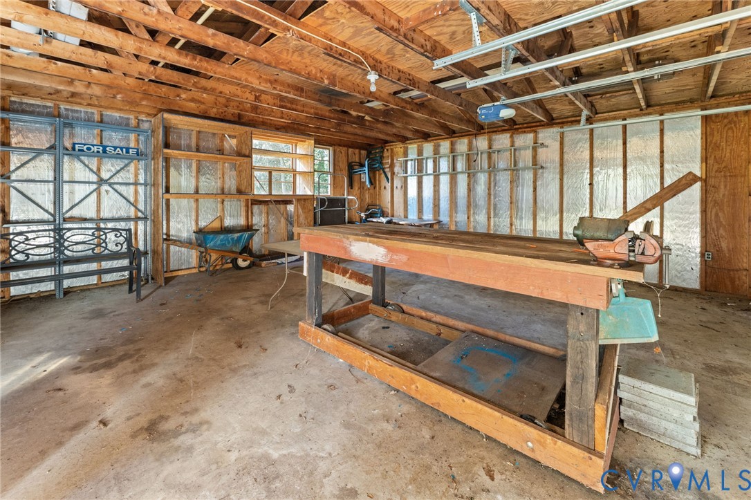 Additional view of Garage space - 24' X 24'