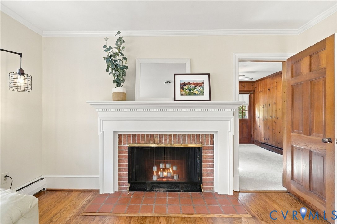 with wood burning fireplace with wood burning fireplace