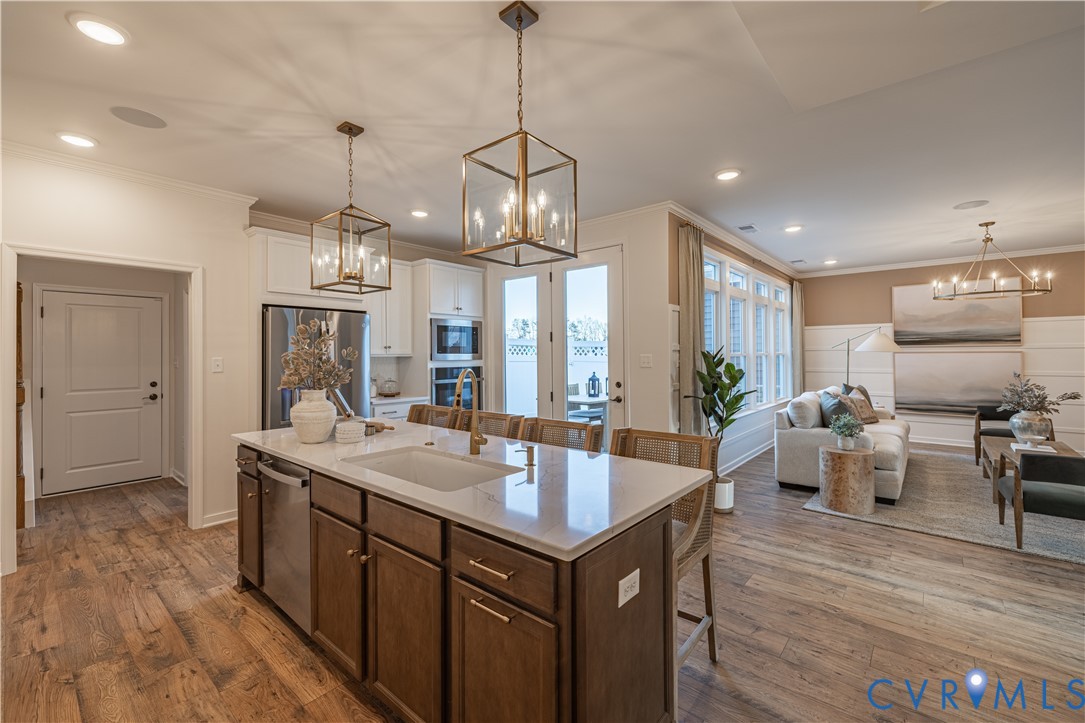 Photo from Boone Homes Gallery; photo of similar home, not home for sale; upgrades shown