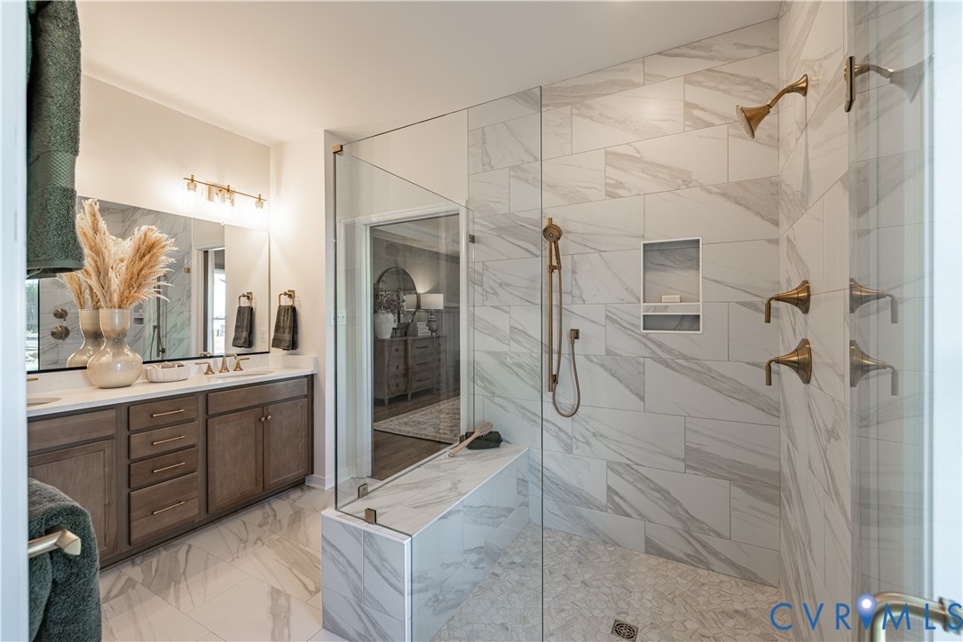 Photo from Boone Homes Gallery; photo of similar home, not home for sale; upgrades shown
