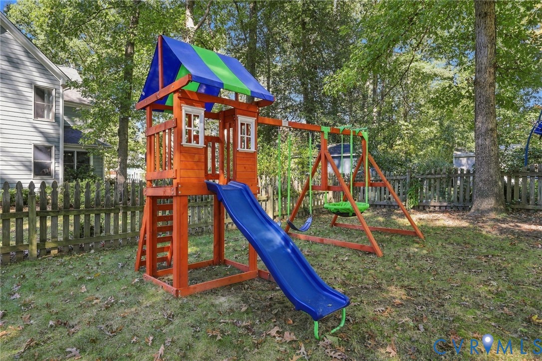 Playground conveys with property!