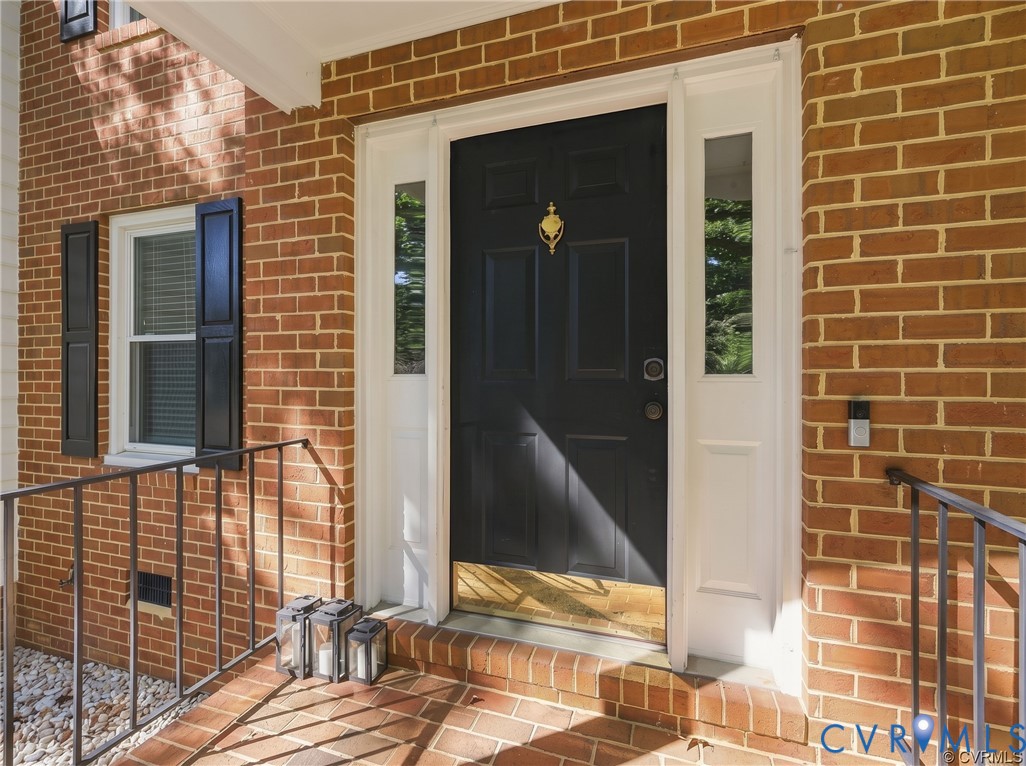 Covered front porch