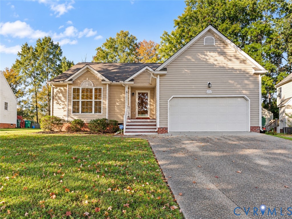 This image has been digitally enhanced using AI to remove a tree from the front yard and illustrate an unobstructed view of the home's exterior. The tree currently remains on the property.