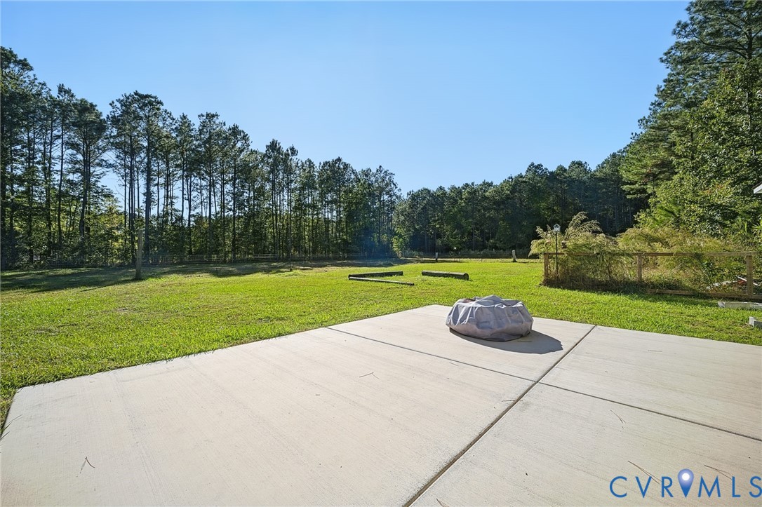 Rear Patio