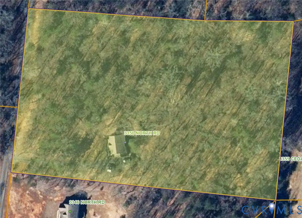Property Survey Map. Representing the site boundary and physical footprint of the property