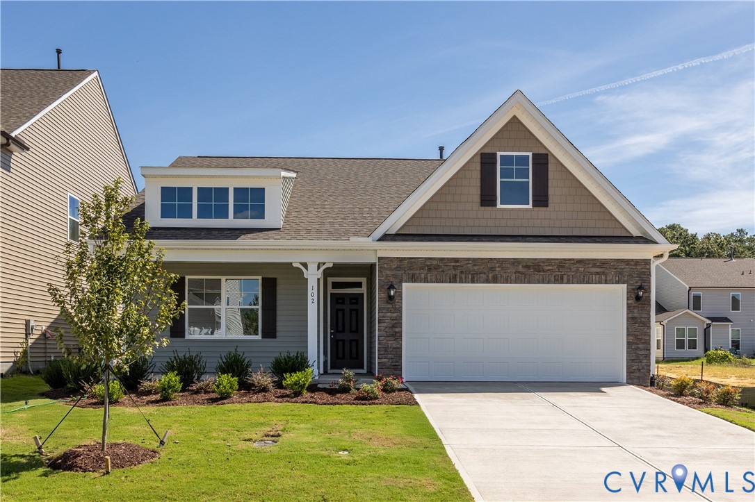 This home is TO BE BUILT. The photo represents the plan, not the actual home. Design selections may vary.