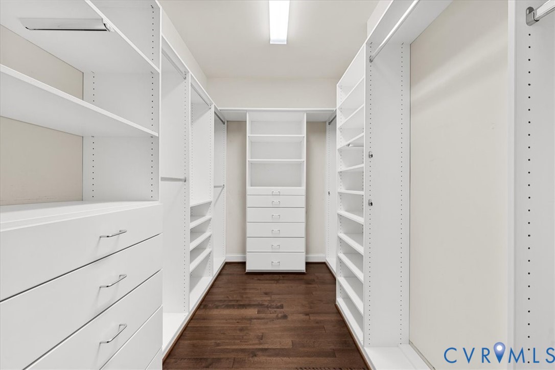Custom Closet in Primary